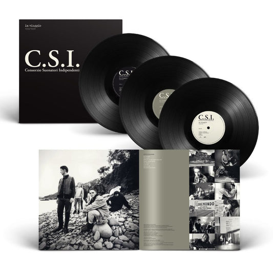 C.S.I. – In Viaggio 1994-1998 | 3LP Vinile Nero | Pre-Order