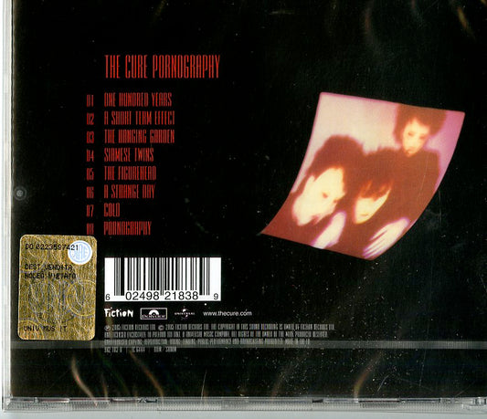 The Cure Pornography cd