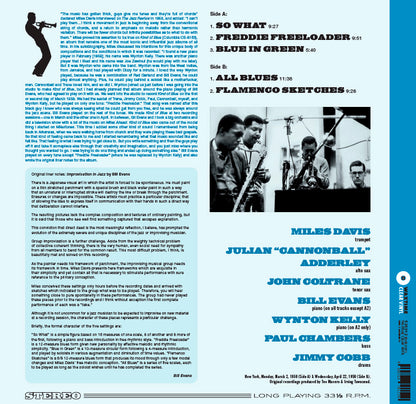Miles Davis Kind Of Blue Vinile Cristallo Trasparente 180Gr. Limitato LP