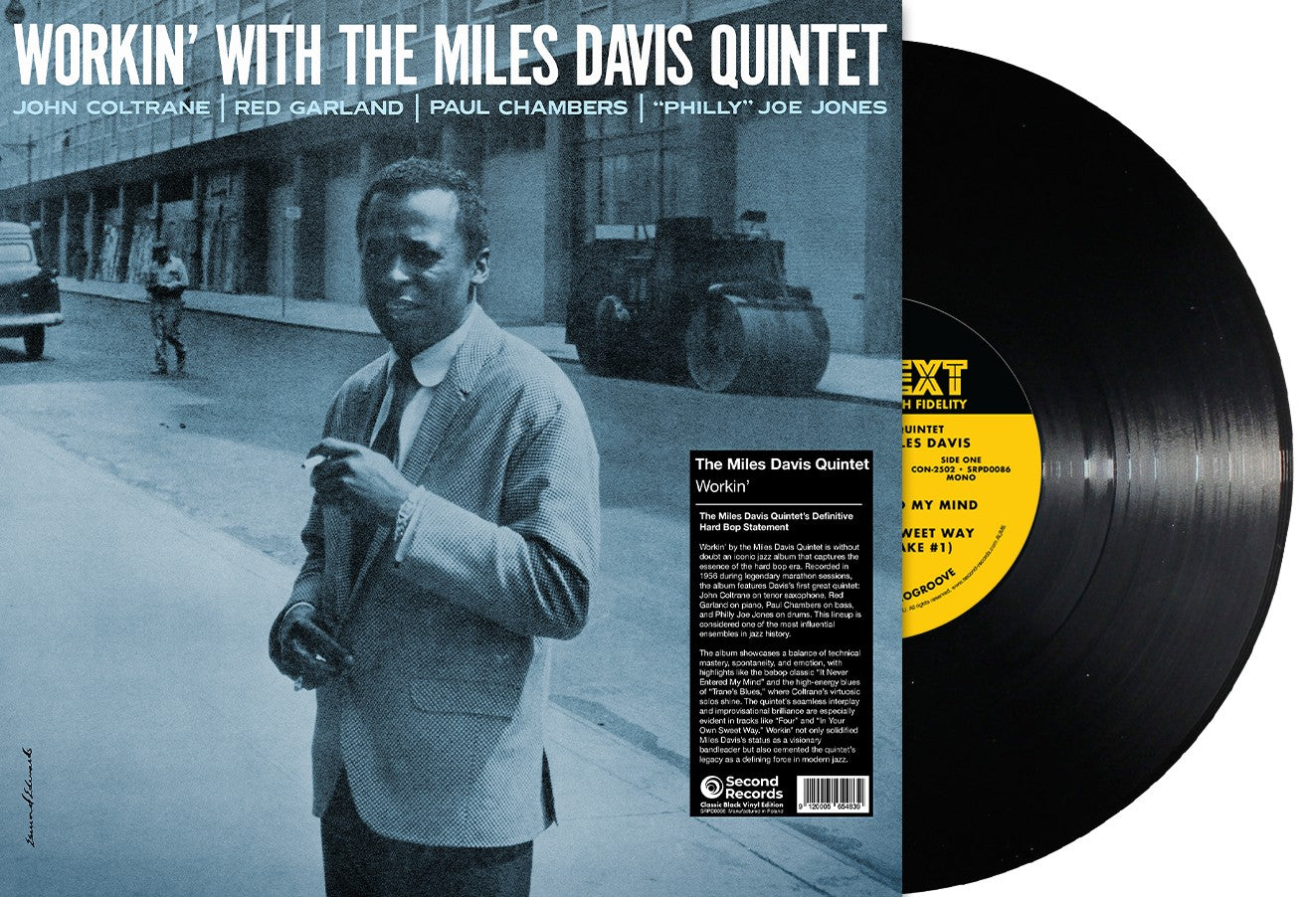 Miles Davis Workin Vinile Nero LP