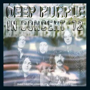 Deep Purple In Concert '72 CD