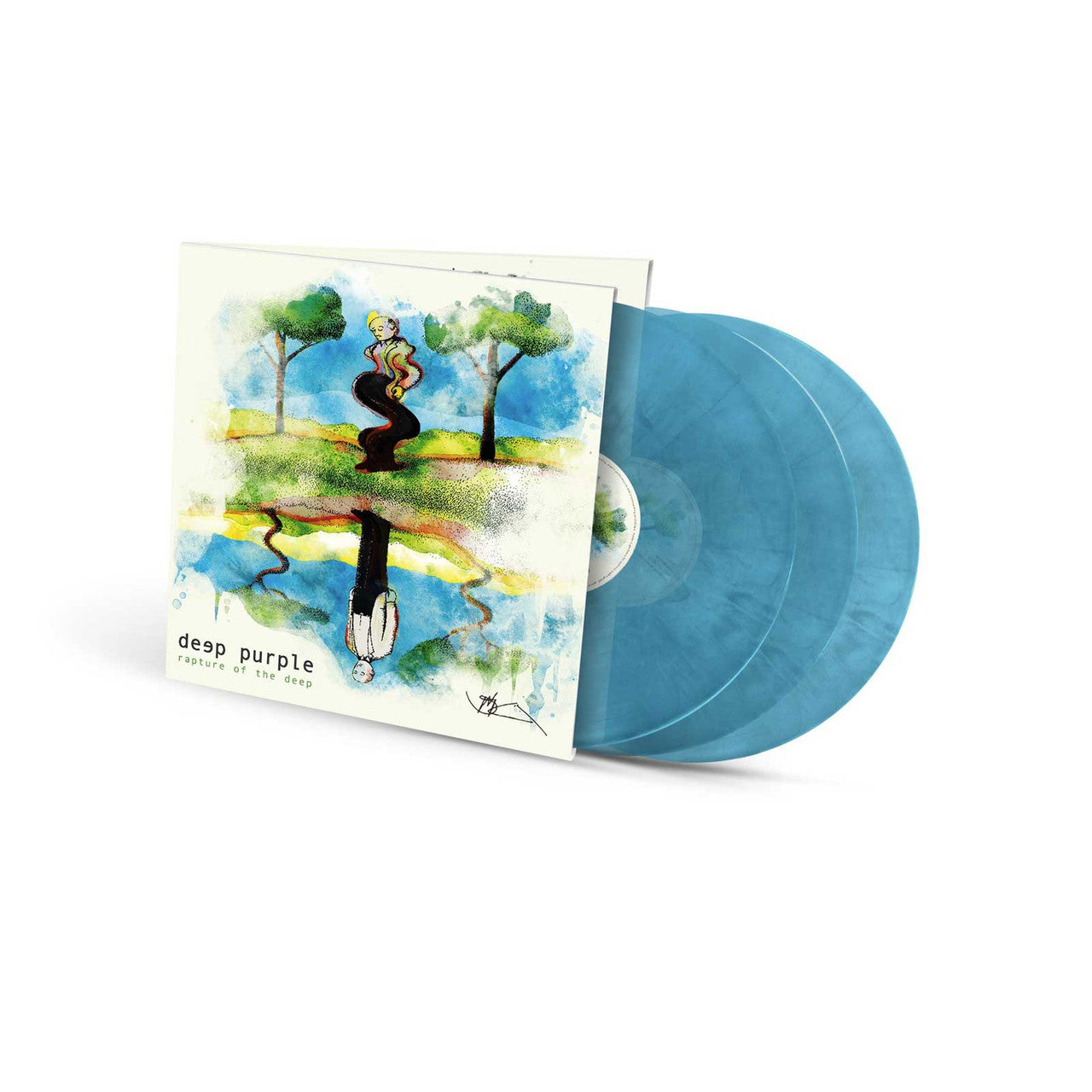 Deep Purple Rapture Of The Deep 20Th Anniversario Edition Remix Triplo Vinile Blu Cielo LP Pre Order Dal 29 Agosto