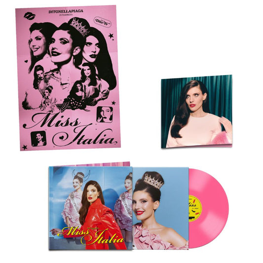 Ditonellapiaga Miss Italia Vinile Rosa Trasparente Gatefold Numerato Limitato LP Sanremo 2026 Pre Order Dal 10 Aprile