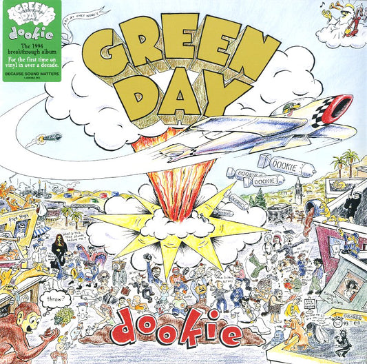 Green Day Dookie Vinile Nero