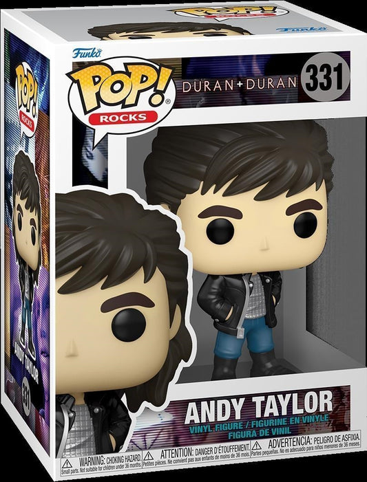 Funko Pop Rocks Duran Duran Andy Taylor Vinyl Figure