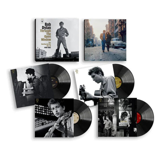 Bob Dylan Through the Open Window: The Bootleg Series Vol. 18 1956-1963 Cofanetto 4 Vinili Neri Limitato Pre Order Dal 31 Ottobre