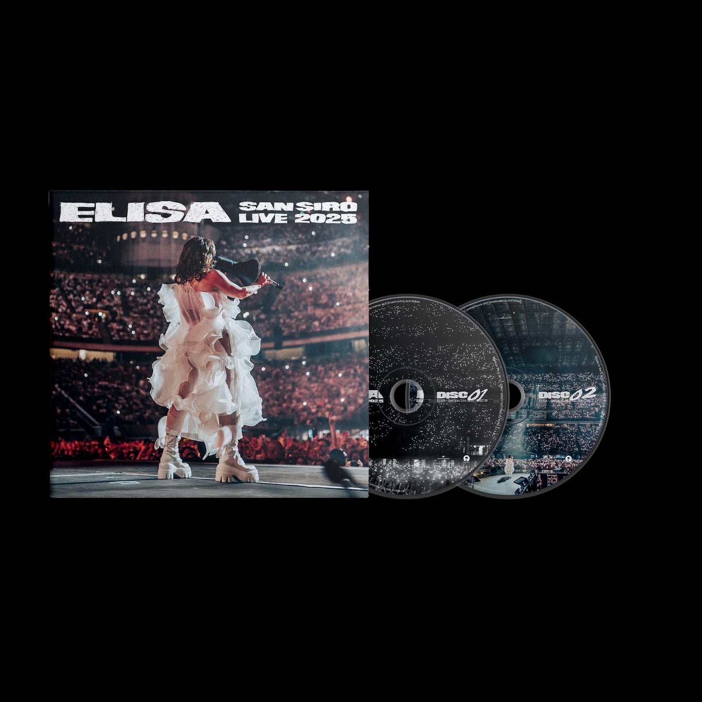 Elisa San Siro Live 2025 Doppio CD Con Libro Fotografico