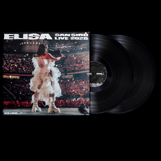 Elisa San Siro Live 2025 Volume 1  Doppio Vinile Nero LP Pre Order Dal 12 Dicembre