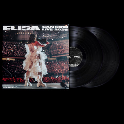 Elisa San Siro Live 2025 Volume 2 Doppio Vinile Nero LP Pre Order Dal 12 Dicembre