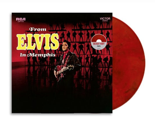 Elvis Presley From Elvis In Memphis Vinile Marmorizzato Rosso E Nero LP Esclusiva National Album Day Pre Order Dal 18 Ottobre