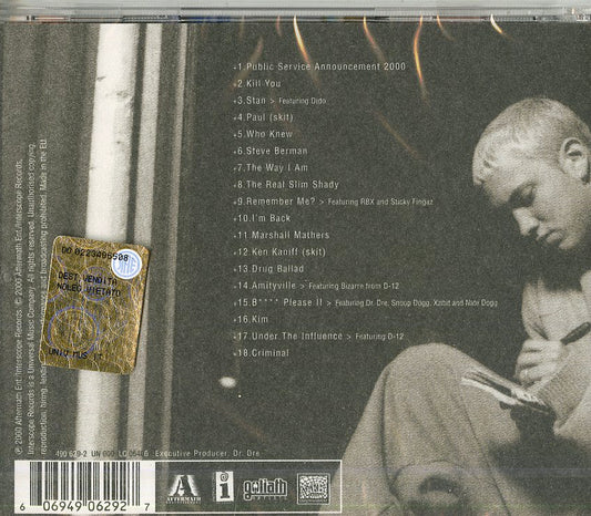 Eminem The Marshall Matters Cd