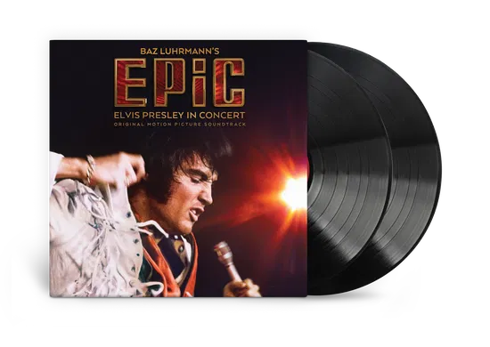 Elvis Presley EPiC: Elvis Presley in Concert - Original Motion Picture Soundtrack Doppio Vinile Nero LP Pre Order Dal 24 Aprile