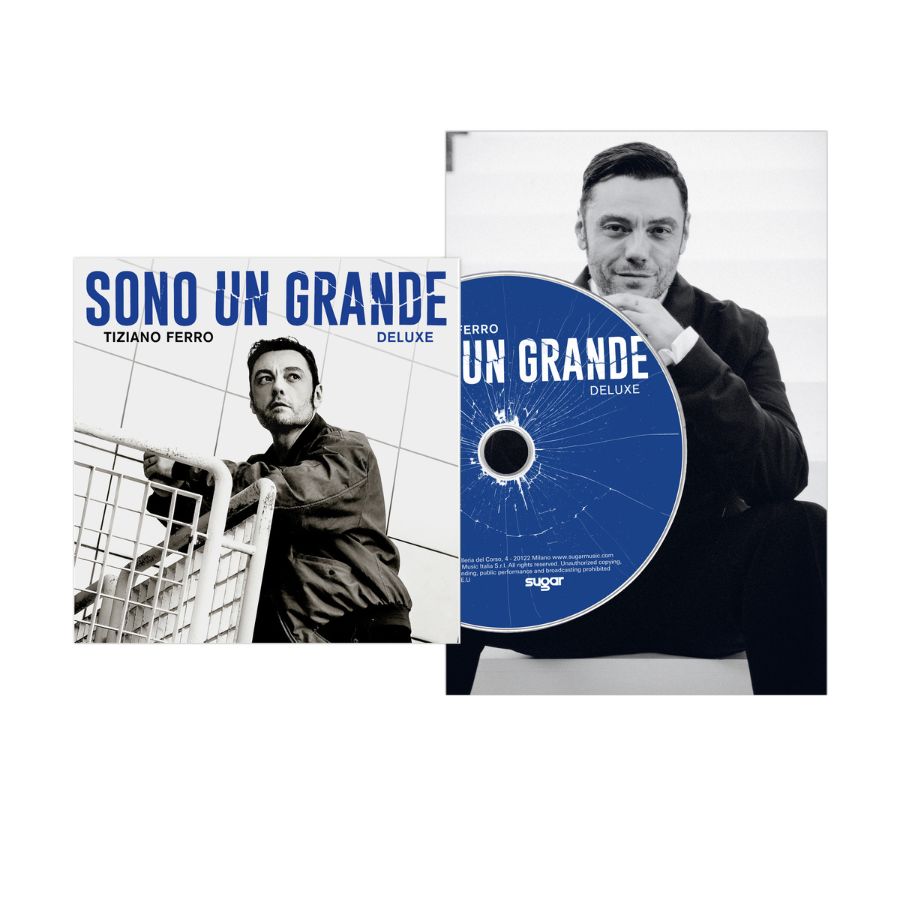 Tiziano Ferro Sono Un Grande (Deluxe) CD Digipack A 3 Ante Pre Order Dal 22 Maggio