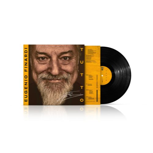 Eugenio Finardi Tutto Vinile Nero Autografato LP