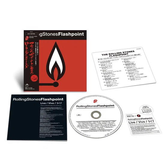 Rolling Stones – Flashpoint (1991) | SHM-CD | LTD Edition Miniature LP Pre Order Dal 25 Settembre