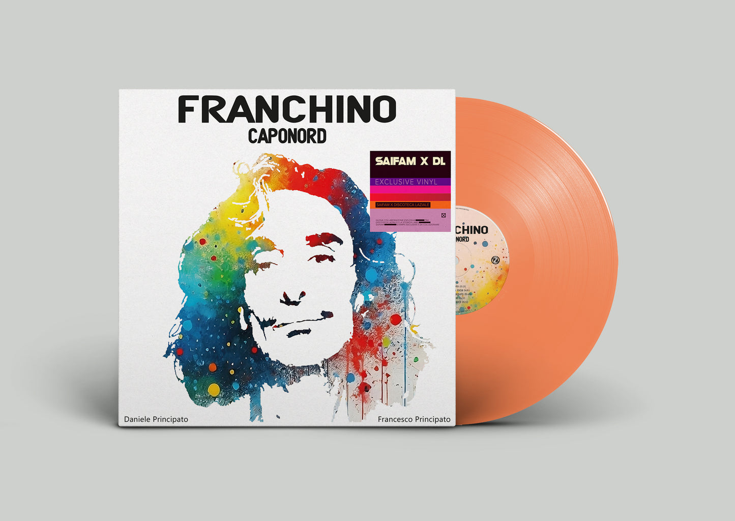 Franchino Caponord Vinile Arancione Trasparente 180Gr. Limitato Numerato 500 Copie Pre Order Dal 28 Marzo