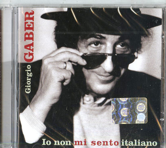 Giorgio Gaber io Non Mi Sento Italiano Cd