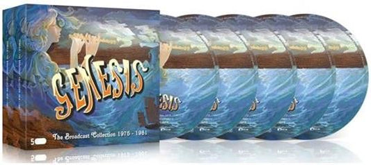 Genesis The Broadcast Collection 1975-1981 Cofanetto 5 Cd