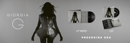Giorgia G Cd Pre Order Dal 7 Novembre
