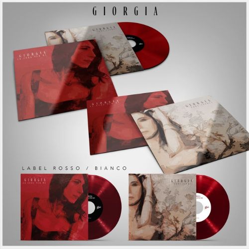 Giorgia La Cura Per Me/Come Saprei Vinile Sette Pollici Rosso Limitato