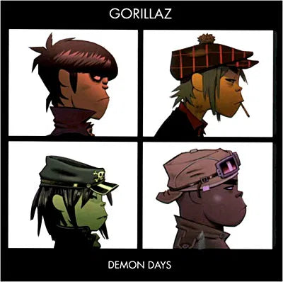 Gorillaz Demon Days Doppio Vinile Nero LP