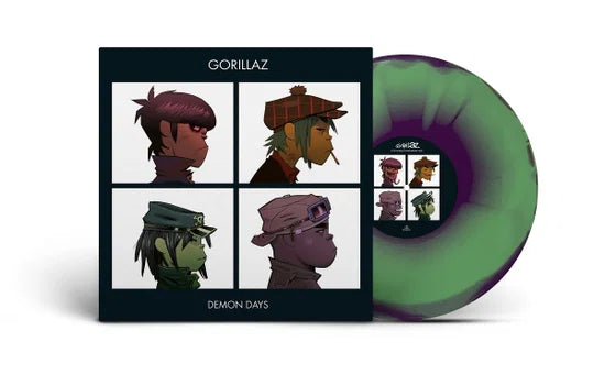 Gorillaz – Demon Days | LP verde, viola e rosso 180 g limitato | Ristampa 2026 | Pre-order 4 dicembre 2026