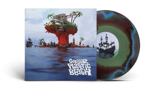 Gorillaz – Plastic Beach | LP blu, verde e arancione 180 g limitato | Ristampa 2026 | Pre-order 4 dicembre 2026
