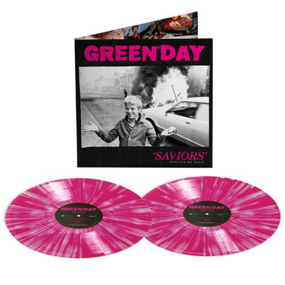 Green Day Saviors Deluxe Edition Doppio Vinile LP Bianco e Rosa Gatefold Limitato