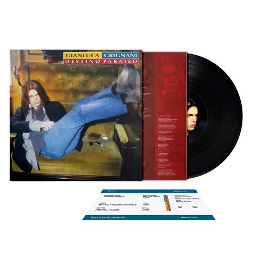 Gianluca Grignani Destinazione Paradiso 30Th Anniversario Vinile Nero con Booklet Di 8 Pagine Poster E Gadget Pre Order Dal 5 Dicembre