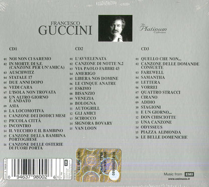 Francesco Guccini – The Platinum Collection (3 CD)