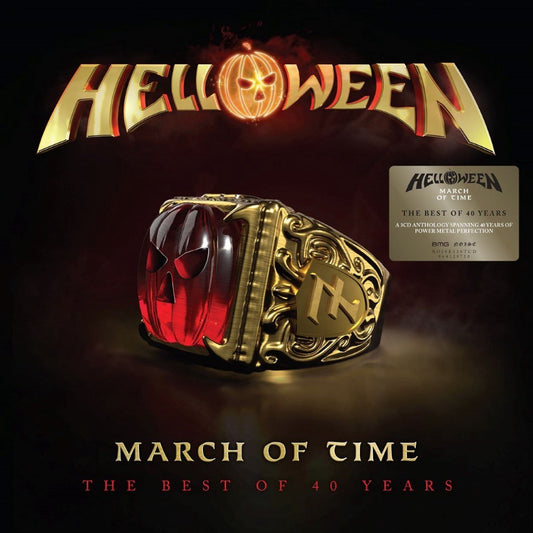 Helloween March Of Time The Best Of 40 Years Triplo Cd