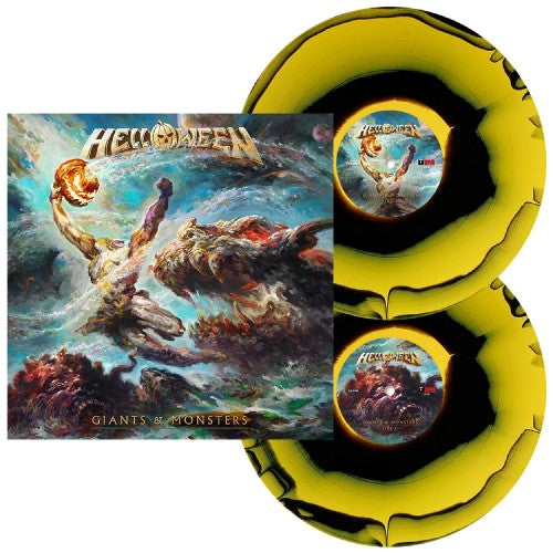Helloween Giants & Monsters Doppio Vinile Giallo e Nero Splatter LP Limitato Pre Order Dal 29 Agosto