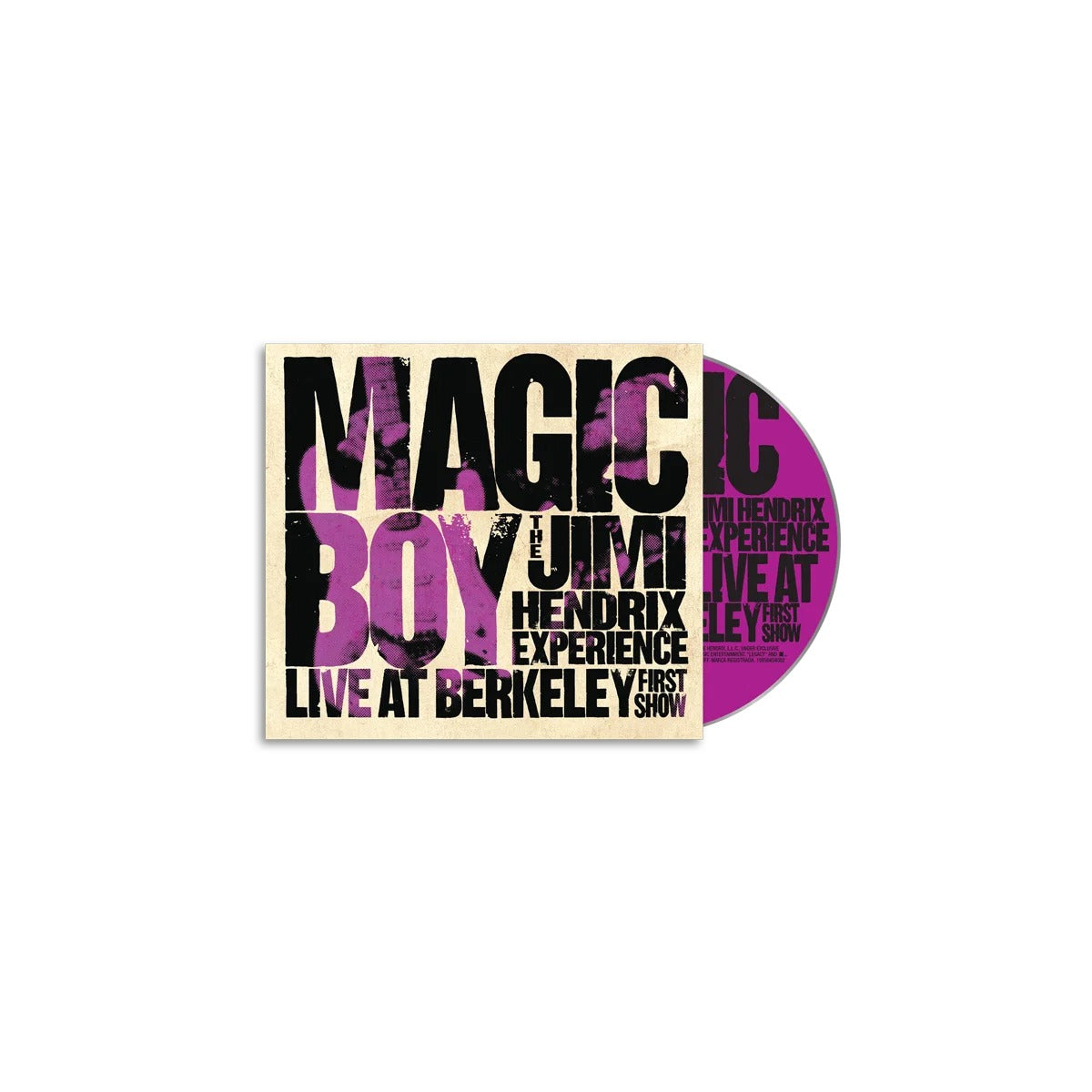 Jimi Hendrix – Magic Boy: The Jimi Hendrix Experience Live at Berkeley First Show – CD | Pre-order 16 ottobre 2026