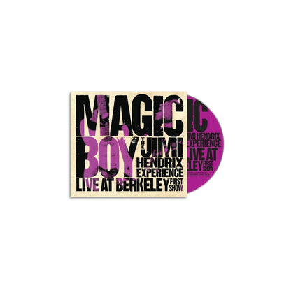 Jimi Hendrix – Magic Boy: The Jimi Hendrix Experience Live at Berkeley First Show – CD | Pre-order 16 ottobre 2026