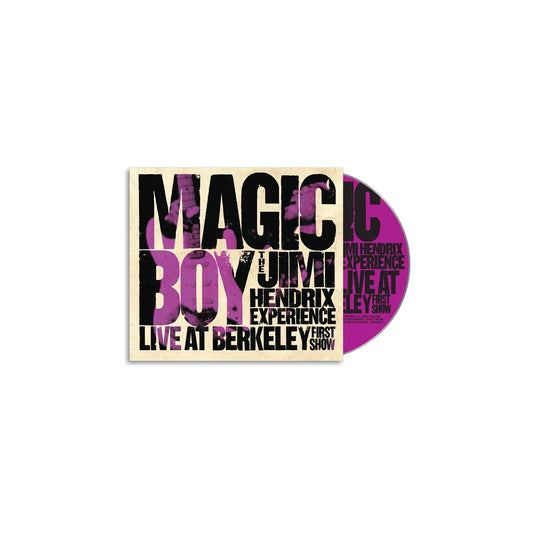 Jimi Hendrix – Magic Boy: The Jimi Hendrix Experience Live at Berkeley First Show – CD | Pre-order 16 ottobre 2026