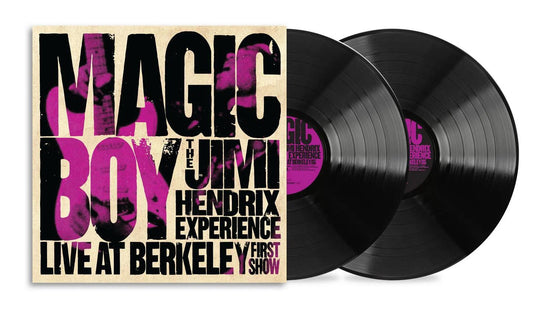 Jimi Hendrix – Magic Boy: The Jimi Hendrix Experience Live at Berkeley First Show – 2LP vinile nero | Pre-order 16 ottobre 2026