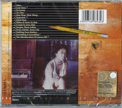 Lauryn Hill The Miseducation Of Lauryn Hill CD