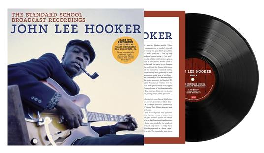 John Lee Hooker The Standard School Broadcast Recordings Vinile Nero