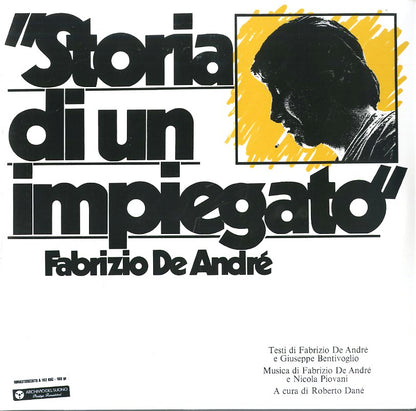 Fabrizio De André – Storia di un impiegato | LP vinile nero