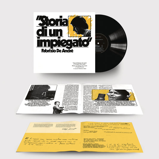 Fabrizio De André Storia Di Un Impiegato Vinile 180 Gr.+ Nuovo Libretto  Edizione Way Point