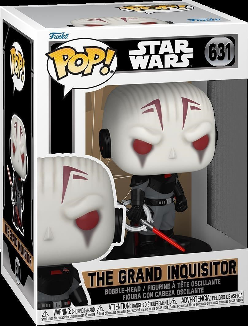 Funko Pop The Great Inquisitor Star Wars Movies Vinyl Figure Testa Oscillante