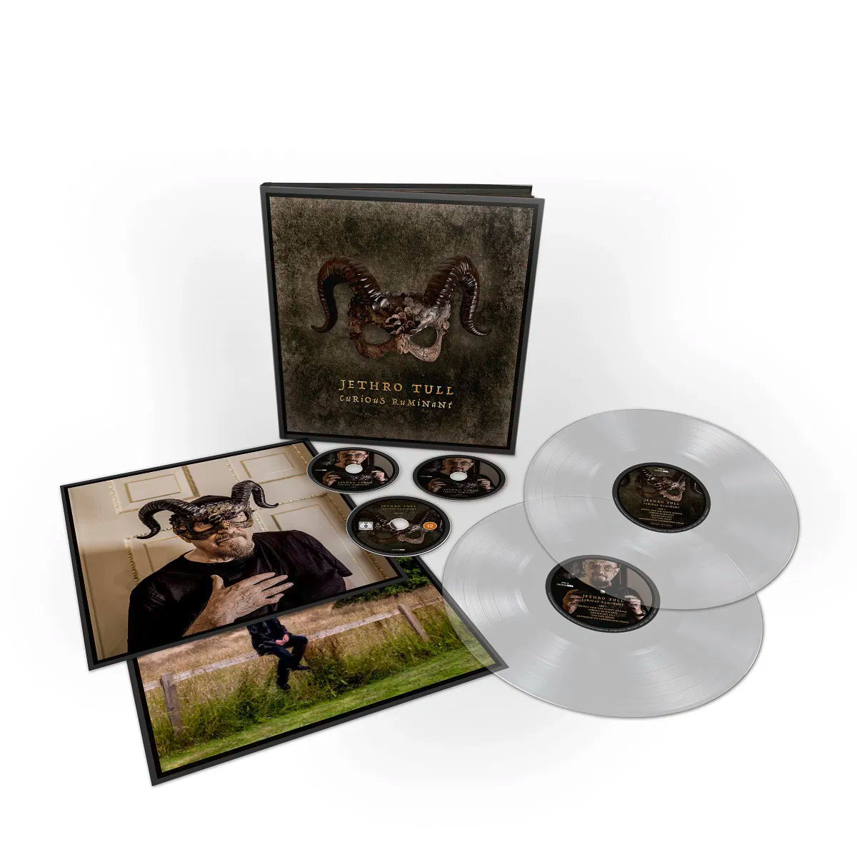 Jethro Tull Curious Ruminant Doppio Vinile Trasparente + Doppio Cd + Blu-Ray Pre Order Dal 7 Marzo