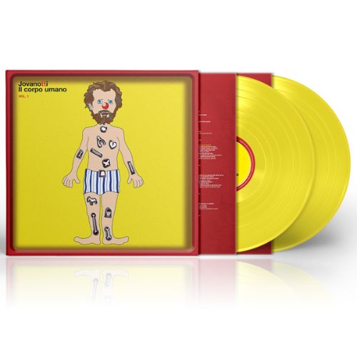 Jovanotti Il Corpo Umano Vol.1  Doppio Vinile Giallo  Buste Personalizzate Poster Pre Order Dal 31 Gennaio 2025