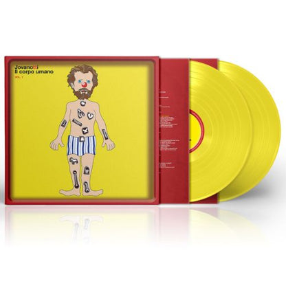 Jovanotti Il Corpo Umano Vol.1  Doppio Vinile Giallo  Buste Personalizzate Poster Pre Order Dal 31 Gennaio 2025