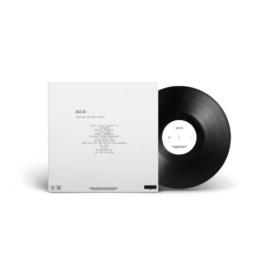 Kasabian Act III Vinile Nero LP Pre Order Dal 17 Luglio