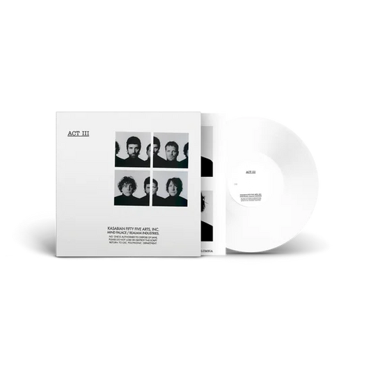 Kasabian Act III LP Bianco Limitato Pre Order Dal 4 Settembre