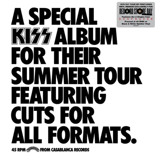 Kiss A Special Kiss To LP Vinile Marmorizzato Bianco E Nero Edizione Limitata RSD2026 Pre Order Dal 18 Aprile