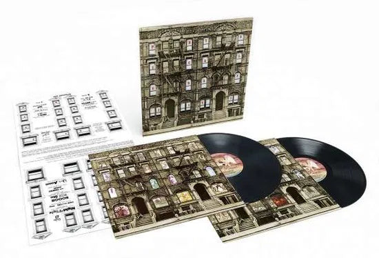 Led Zeppelin Physical Graffiti 2 LP Doppio Vinile Nero