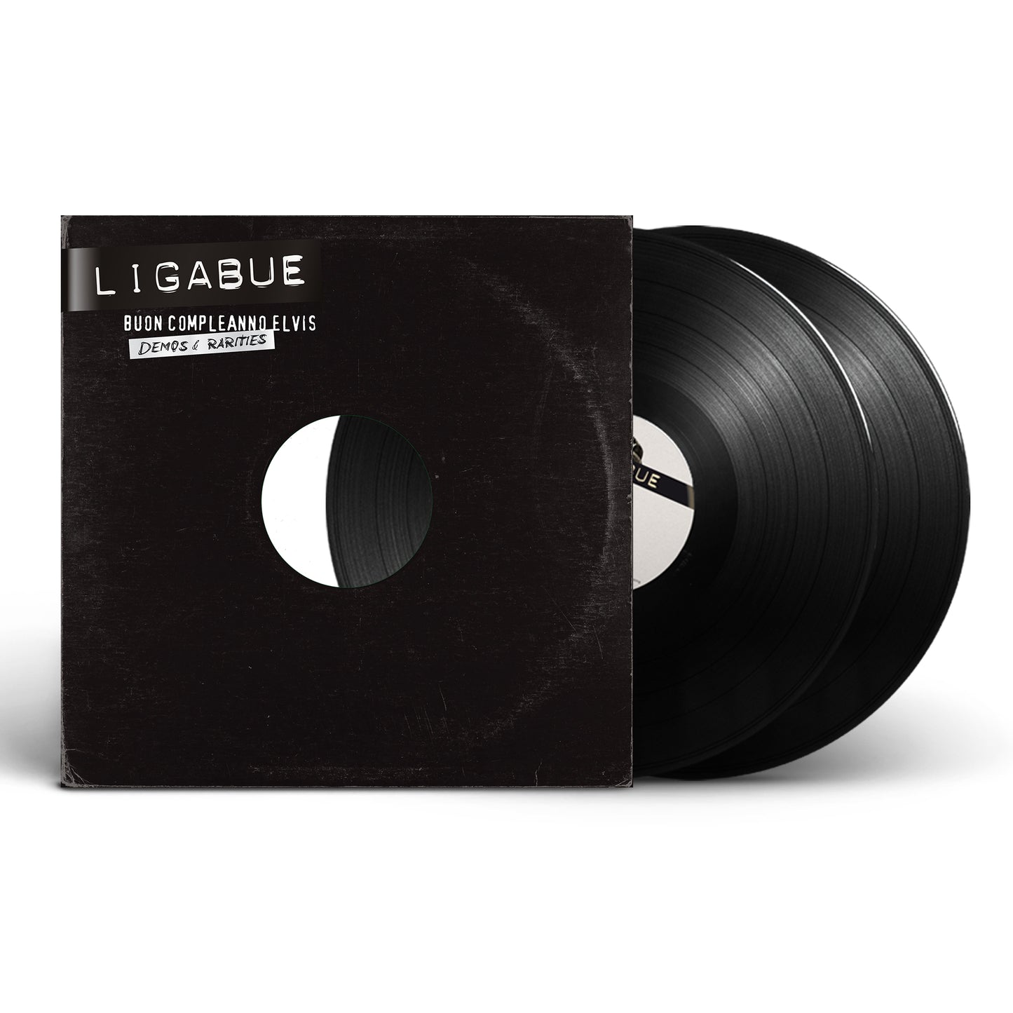 Ligabue Buon Compleanno Elvis Demos & Rarities Doppio Vinile Nero LP