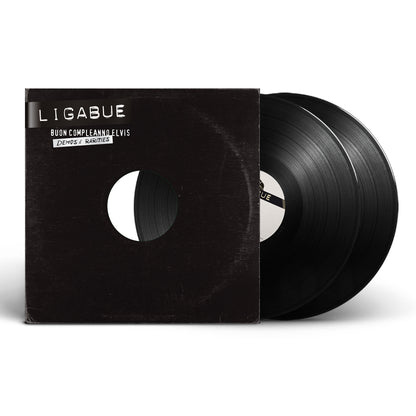 Ligabue Buon Compleanno Elvis Demos & Rarities Doppio Vinile Nero LP